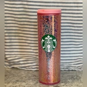 Starbucks Cold Cup Tumbler Pink Water Bottle